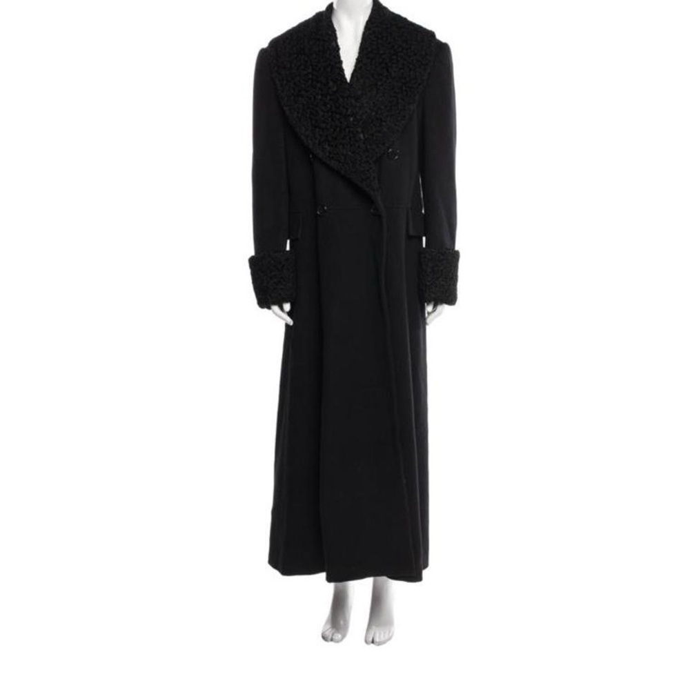 Ralph Lauren Purple Label Faux Fur Coat